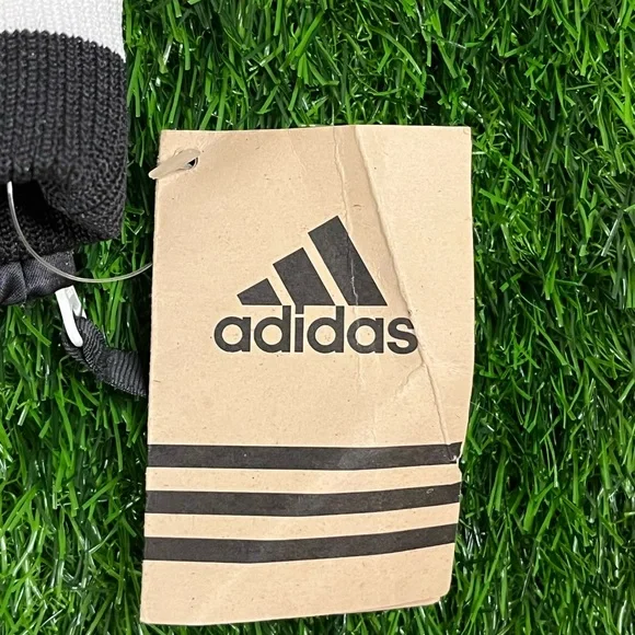 NWT New With Tags Vintage 90s Adidas Black & White Satin Bomber Jacket Mens 2XL - Picture 6 of 16